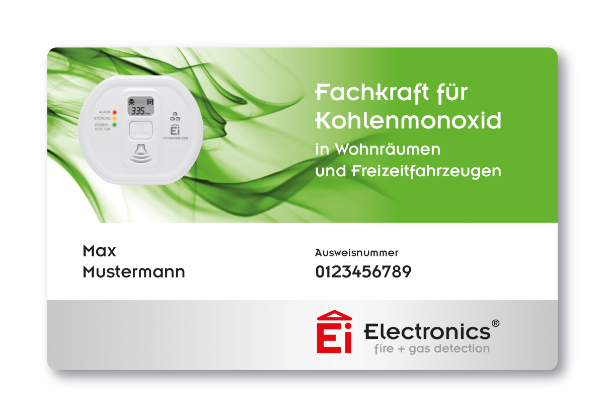 Kohlenmonoxidwarnmelder in privaten Wohnbereichen - Brandschutz
