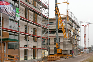  Riedpark/Lauchringen: Zwei viergeschossige Mehrfamilienhäuser komplett in Holzbauweise made of Ligno errichtet. 