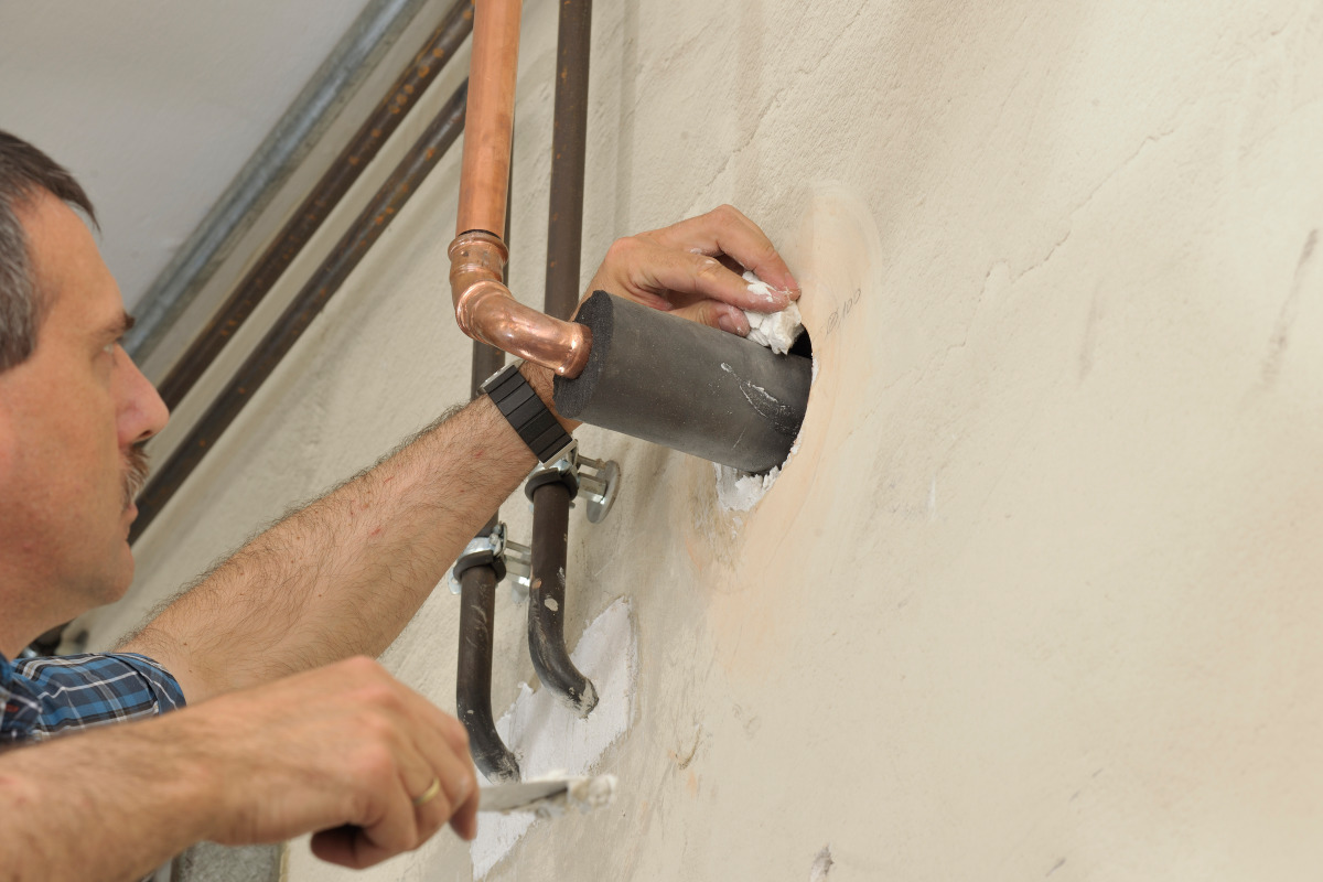 Installation von "Armaflex Protect" von Armacell