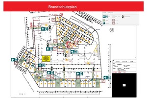  Alle Flucht- und Rettungswegepläne, Feuerwehr- oder Brandschutzpläne werden mit „Fluchtplan“ von Weise Software erstellt. 