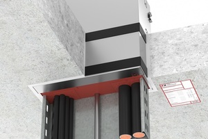 ZZ® M60-S90 ist in Massivwänden und -decken, leichten Trennwänden sowie Steigleitungen und Hohlböden einsetzbar. 