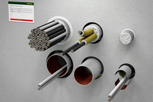  Anwendungsbeispiele Walraven Pacifyre® Cable Tube Brandschutzröhre  