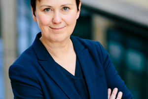  Führten das Gespräch: Cynthia Tschentscher, Leiterin Produktgruppe Brandschutz beim EIPOS … 