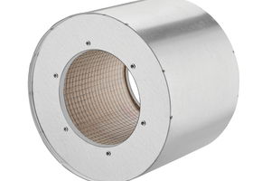  Der Rohrschalldämpfer „RSD“ von Helios wird zur zusätzlichen Reduktion der Schallübertragung zwischen Ventilator und Einströmöffnung eingesetzt. 